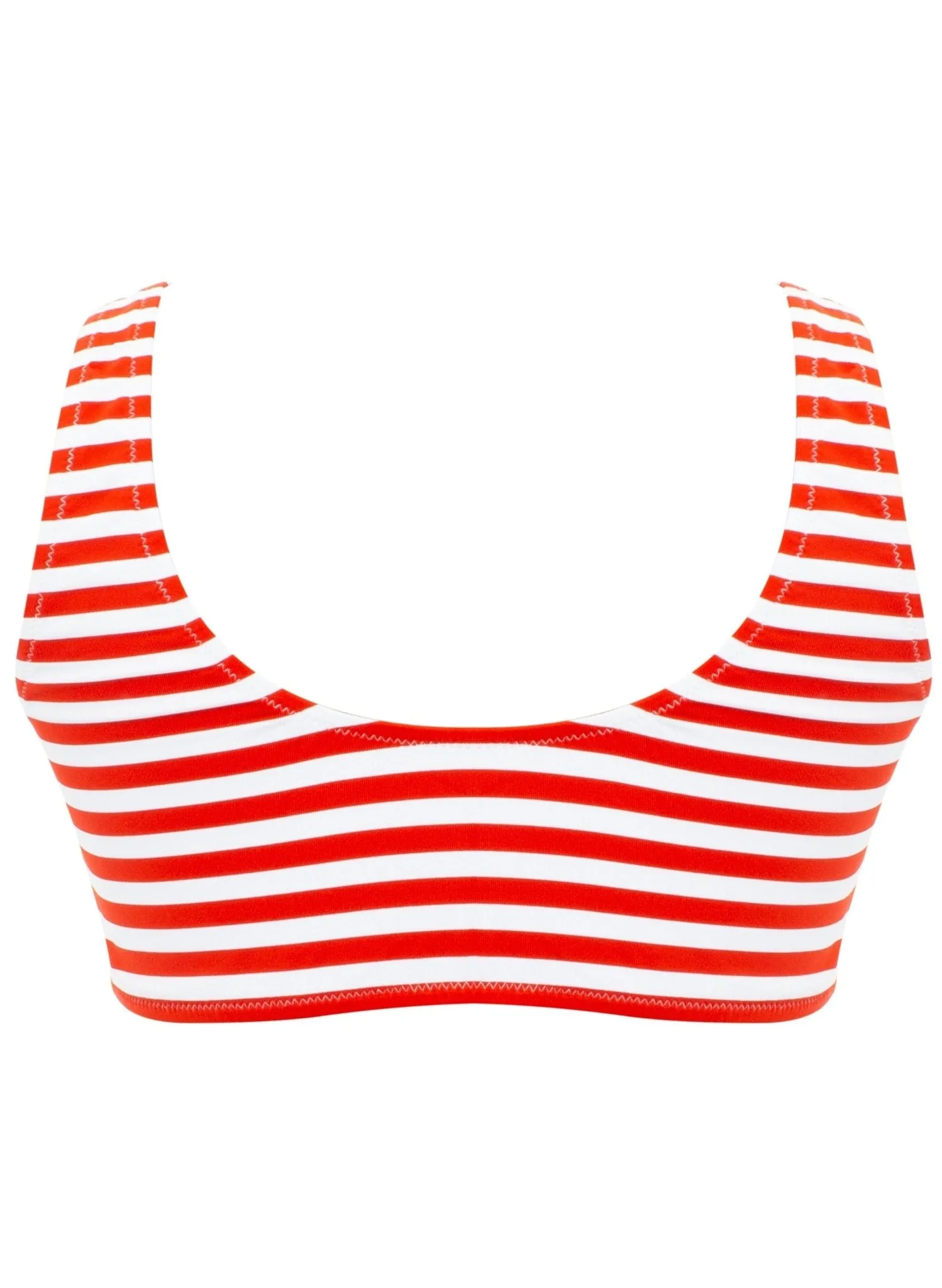 Alba Red Striped Bikini Set Maternity Swimsuit