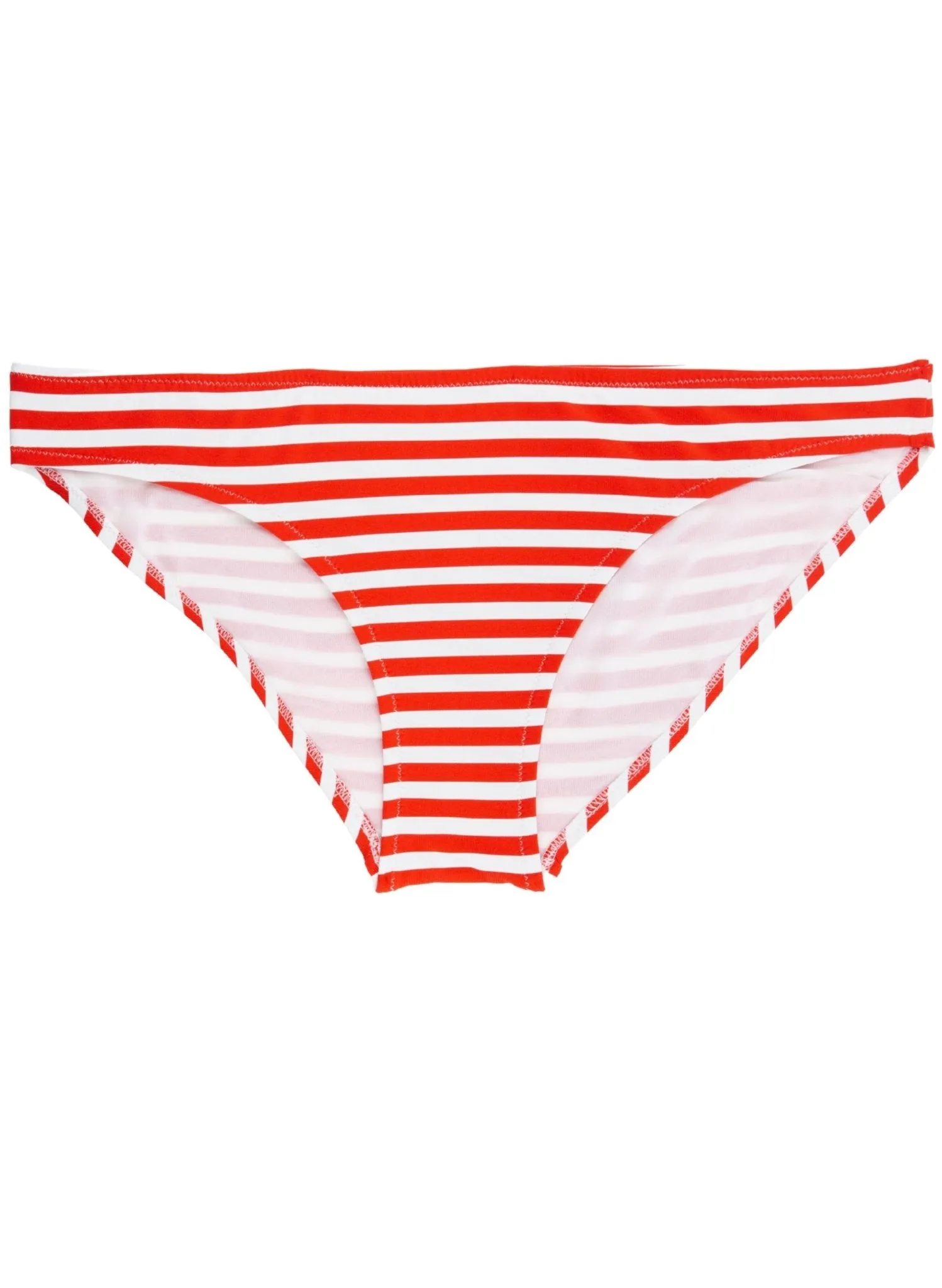 Alba Red Striped Bikini Set Maternity Swimsuit