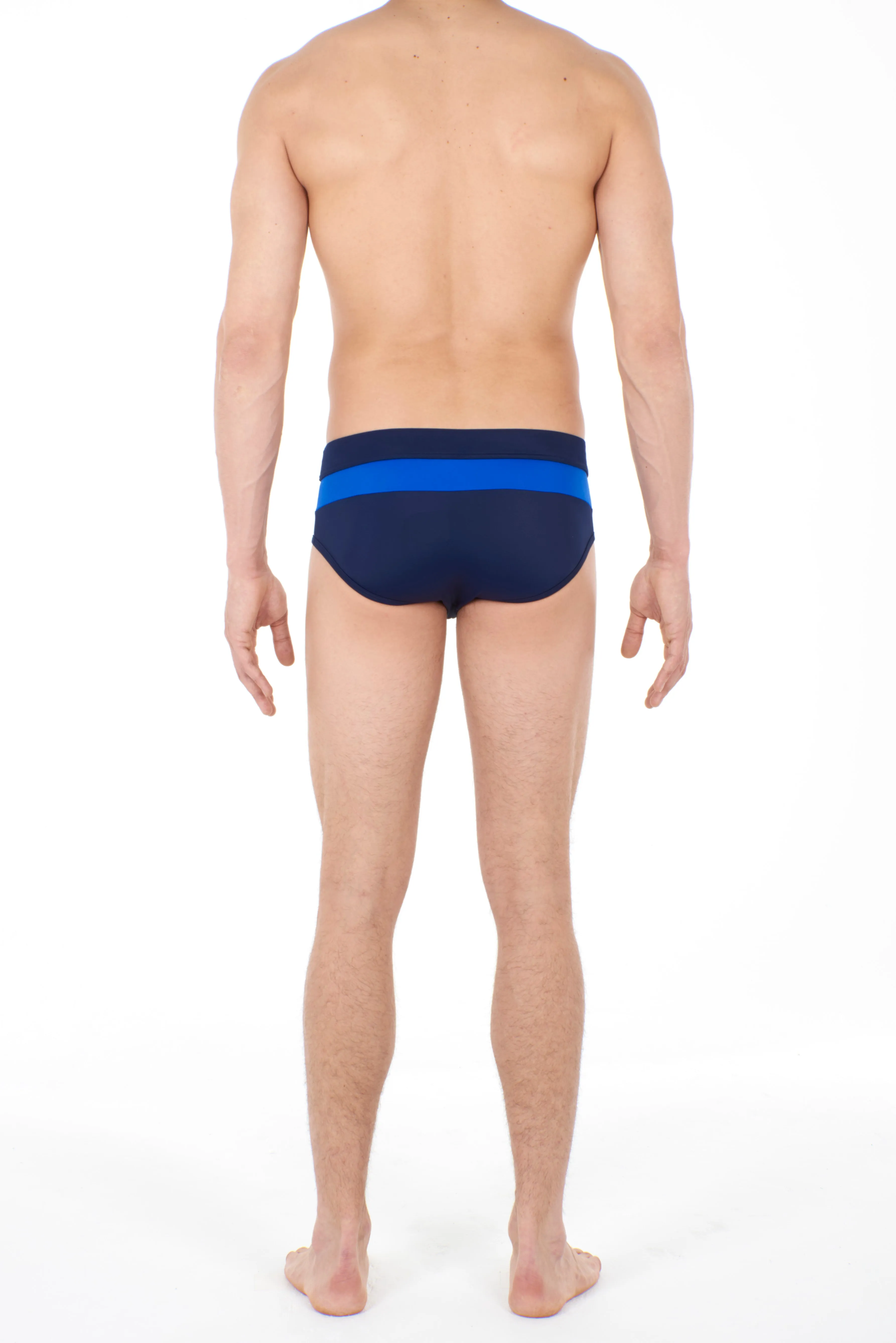 Barbado Swim Midi Briefs | Navy 401271-00ra