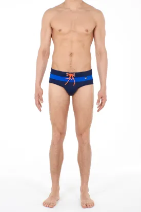 Barbado Swim Midi Briefs | Navy 401271-00ra