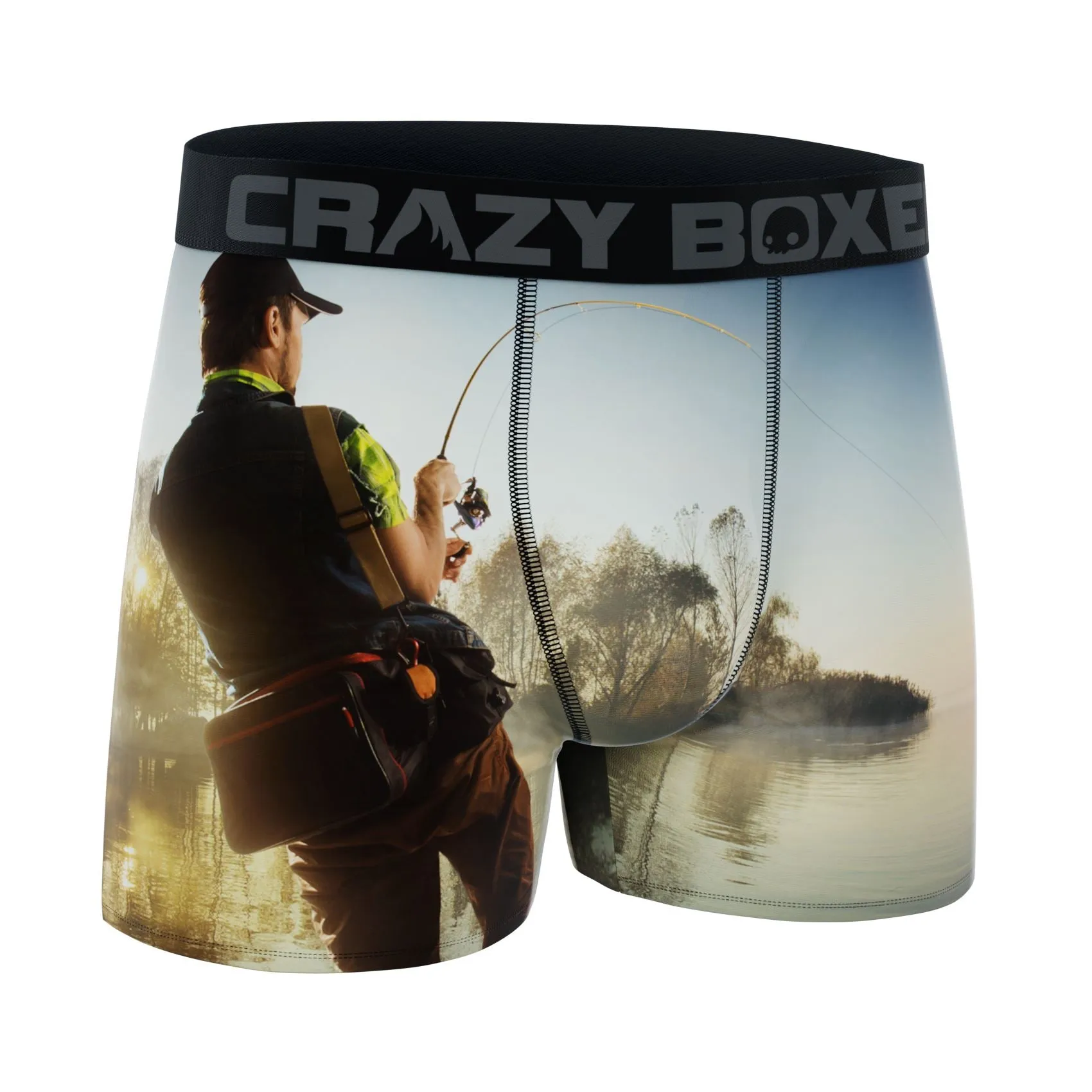 CRAZYBOXER All  Stars Fish Men's Boxer Briefs