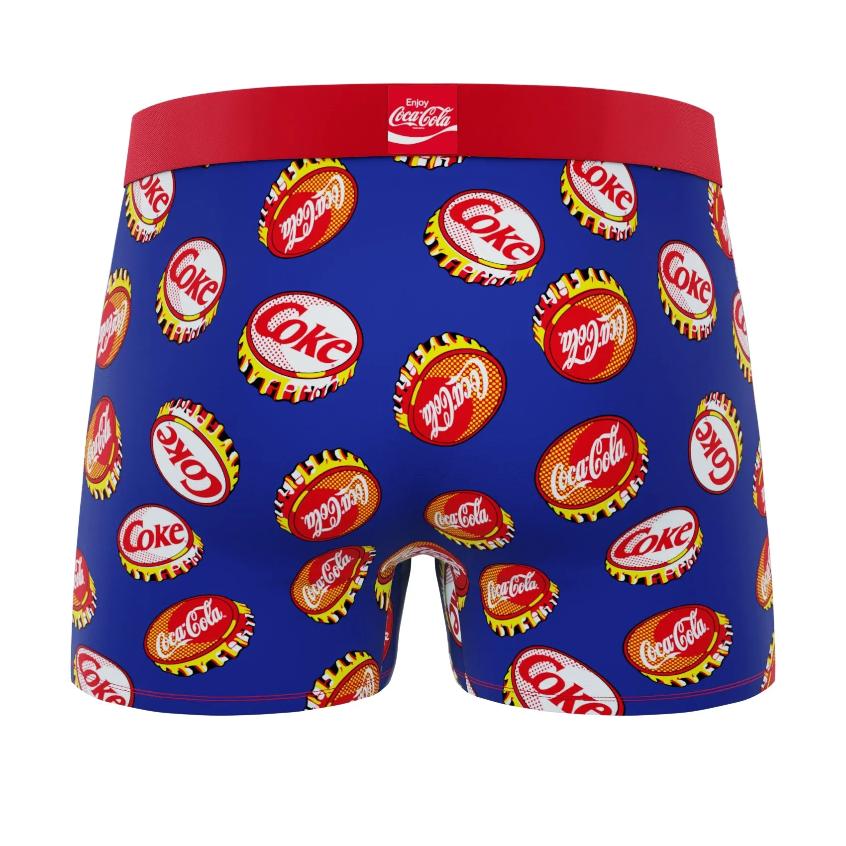 CRAZYBOXER Coca Cola Caps Men's Boxer Briefs