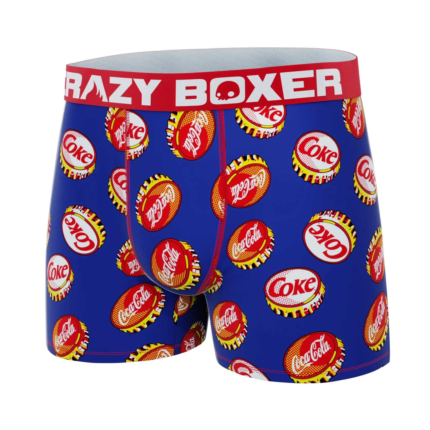 CRAZYBOXER Coca Cola Caps Men's Boxer Briefs
