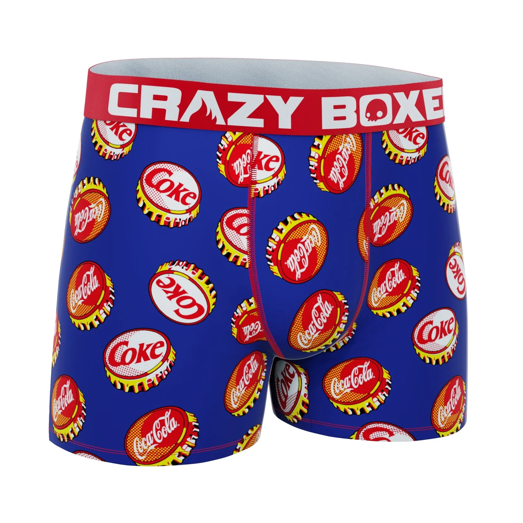 CRAZYBOXER Coca Cola Caps Men's Boxer Briefs