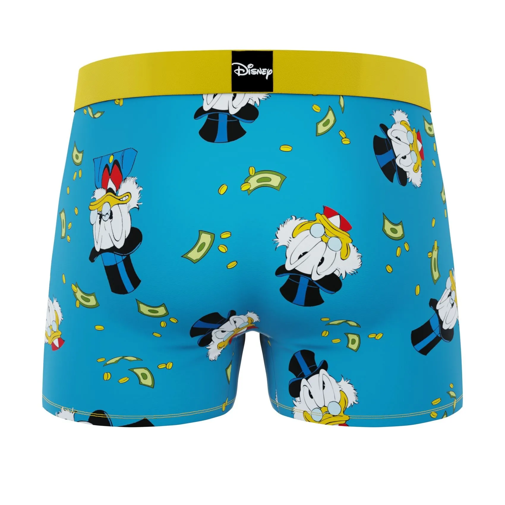 CRAZYBOXER Disney Donald Duck and Uncle Scrooge's Money Men's Boxer Briefs (3 pack)