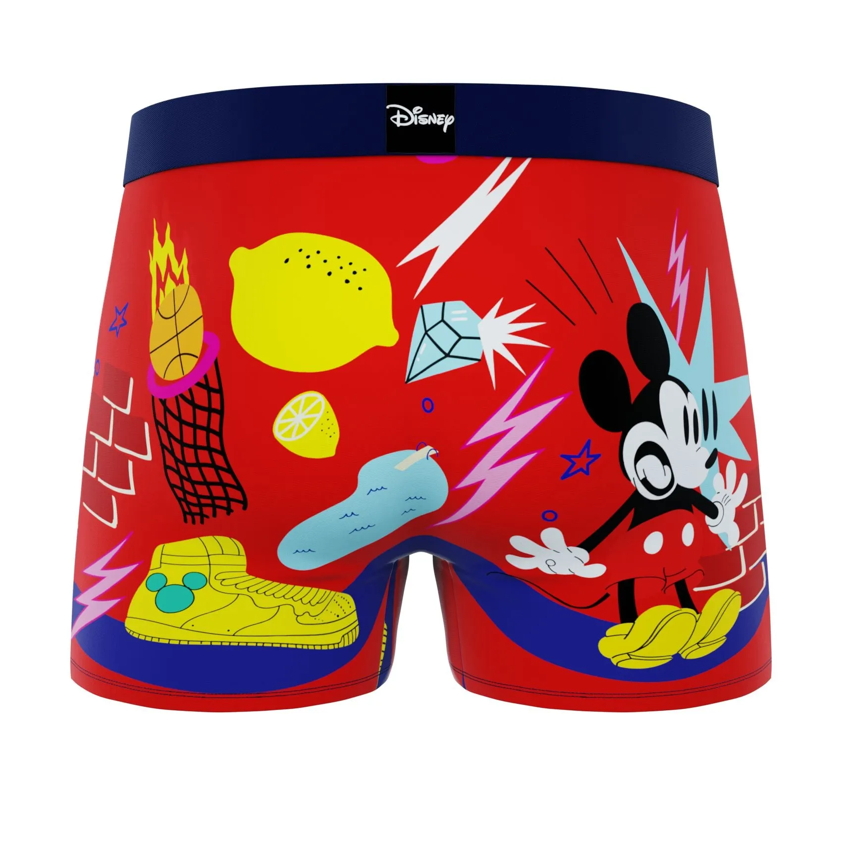 CRAZYBOXER Disney Mickey Mouse Men's Boxer Briefs