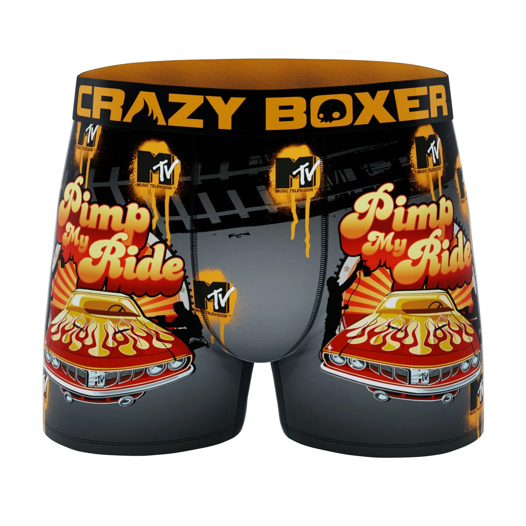 CRAZYBOXER MTV Pimp My Ride Men's Boxer Briefs (3 pack)