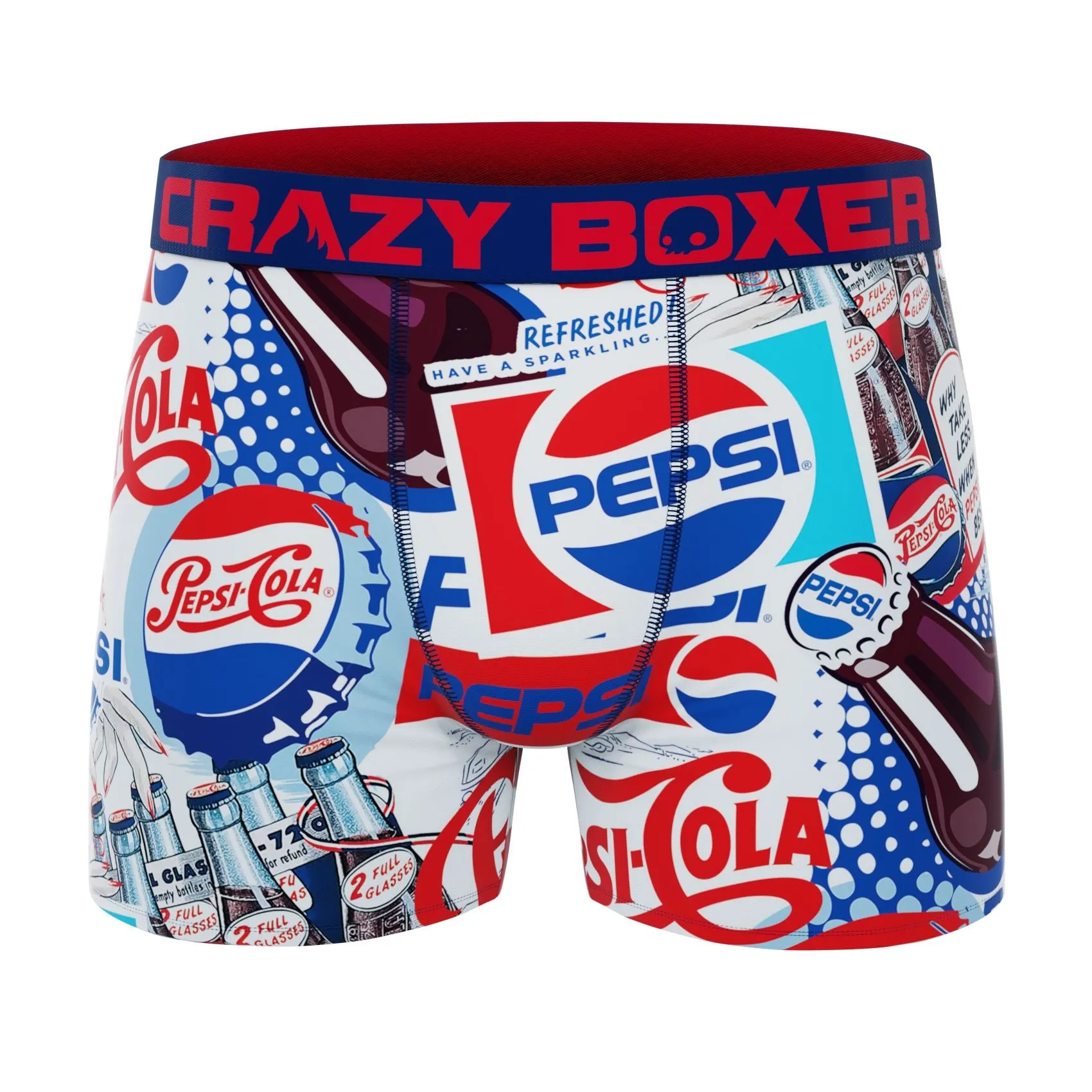 CRAZYBOXER Pepsi Men's Boxer Briefs (5 Pack)