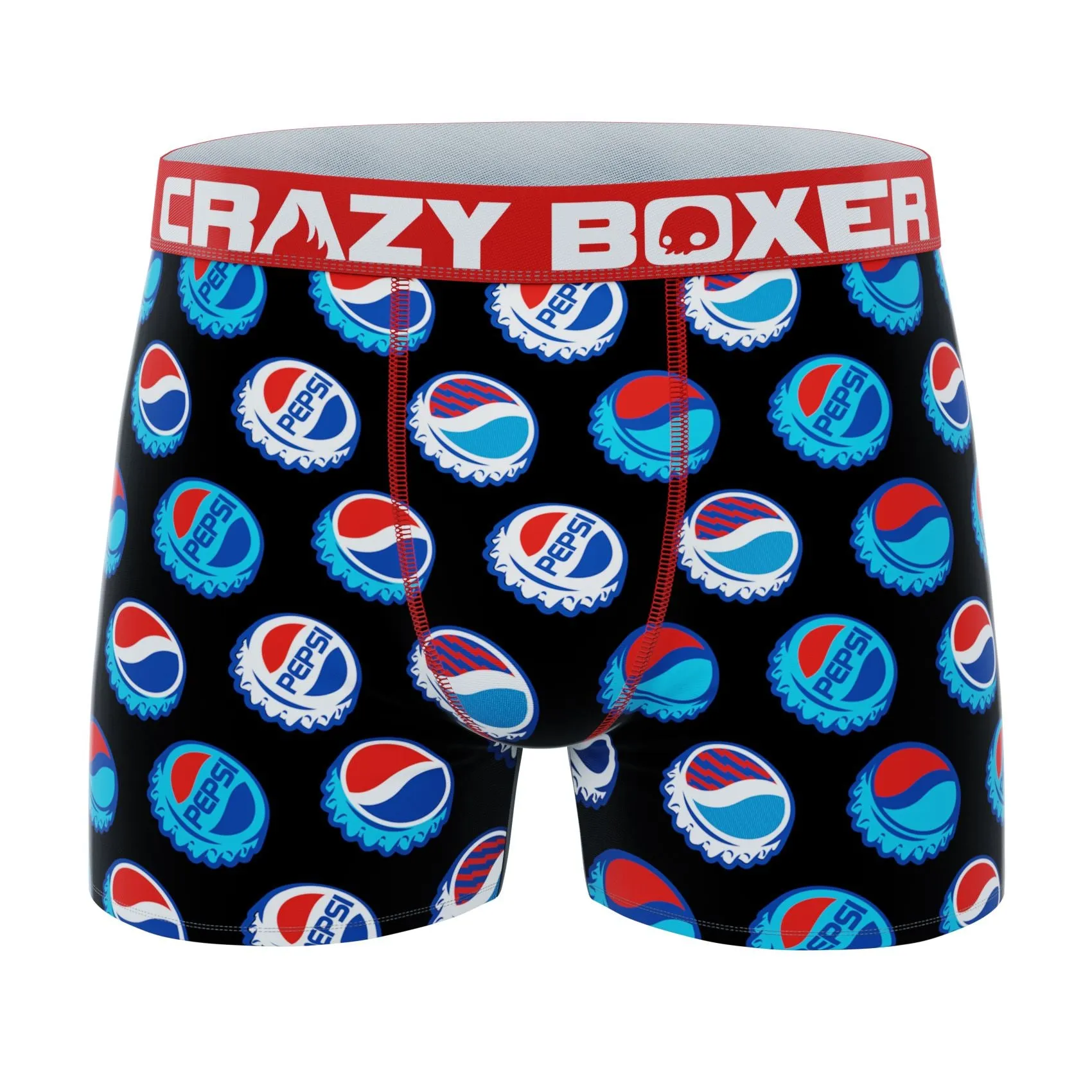 CRAZYBOXER Pepsi Tape Men's Boxer Briefs (Pack 2)