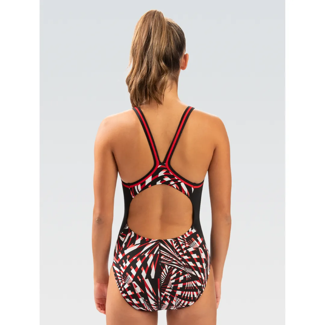 Dolfin Women's Reliance Color Block Atomic DBX One Piece Swimsuit