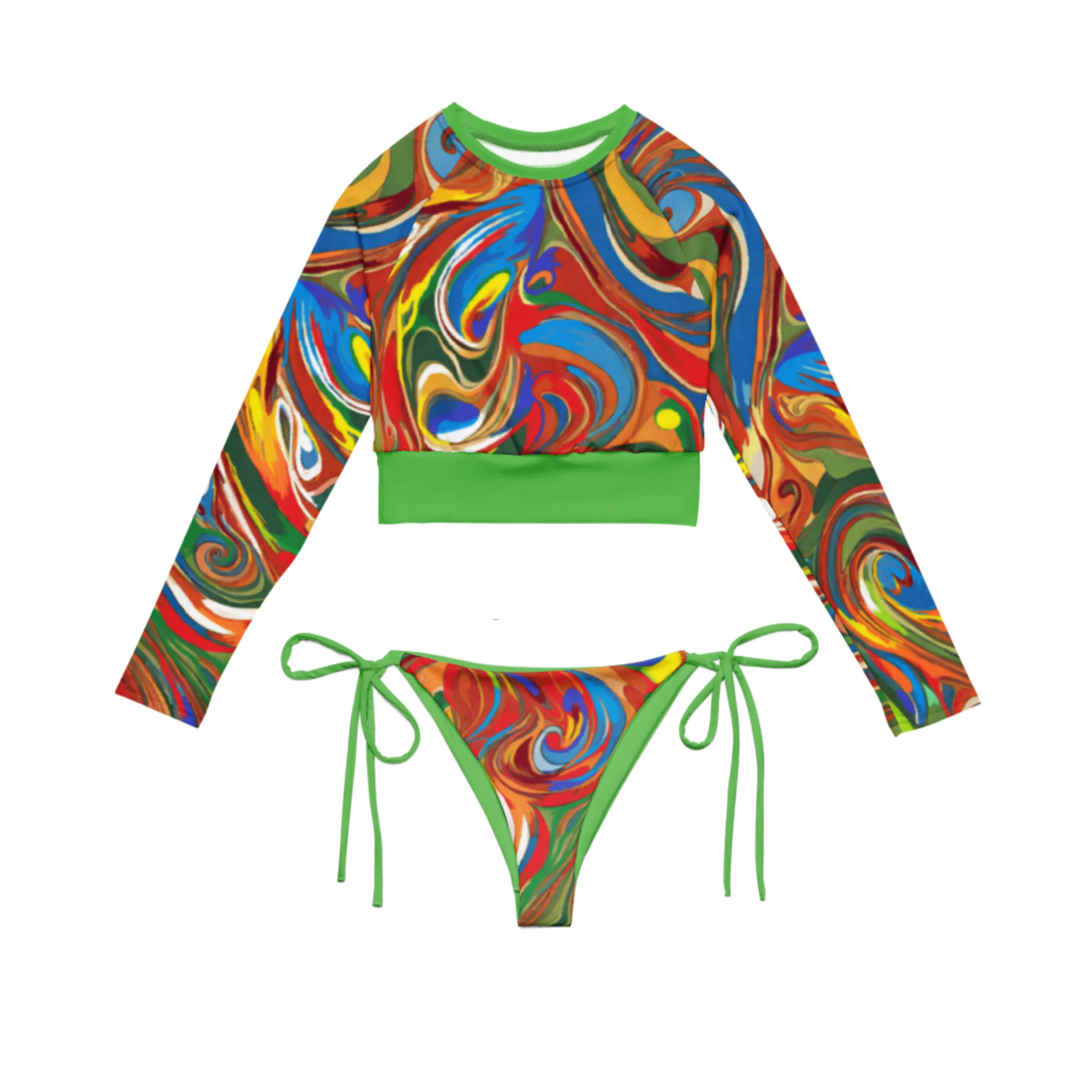 Fayah Atlhletics & Streetwear POLYCHORME 2 piece Swimsuit Set