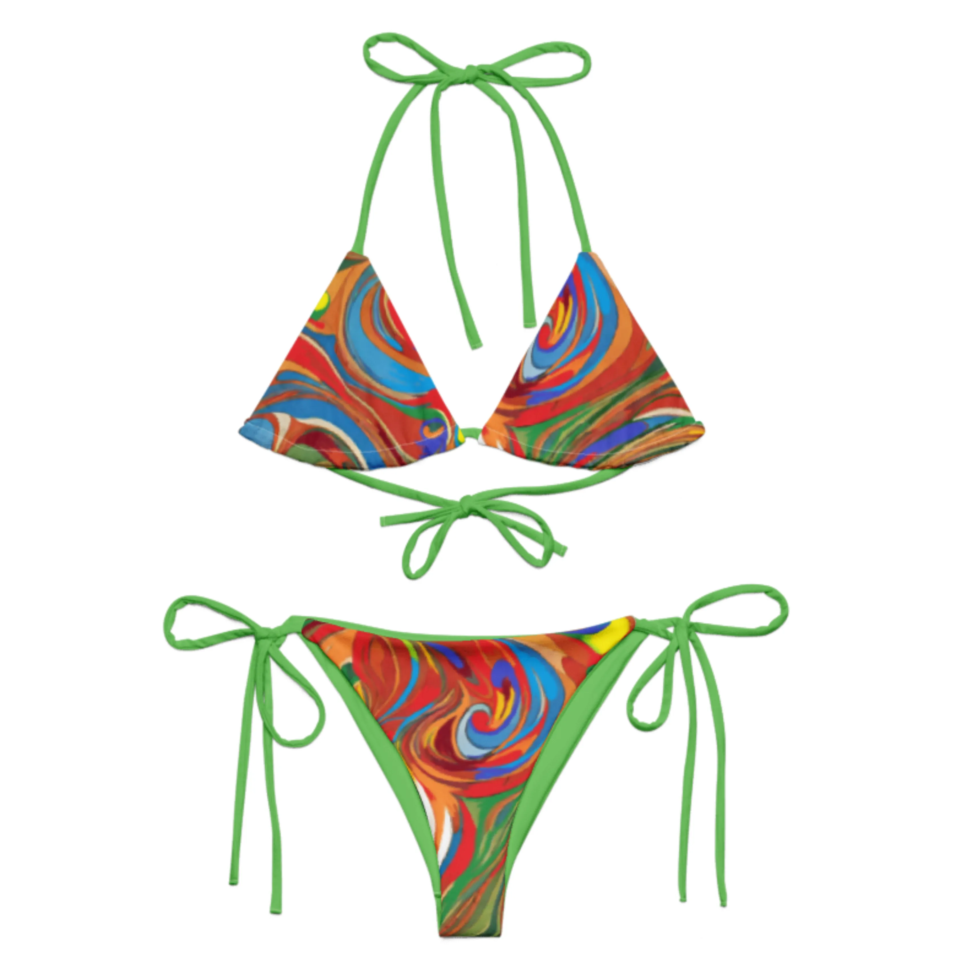 Fayah Atlhletics & Streetwear POLYCHORME 2 piece Swimsuit Set
