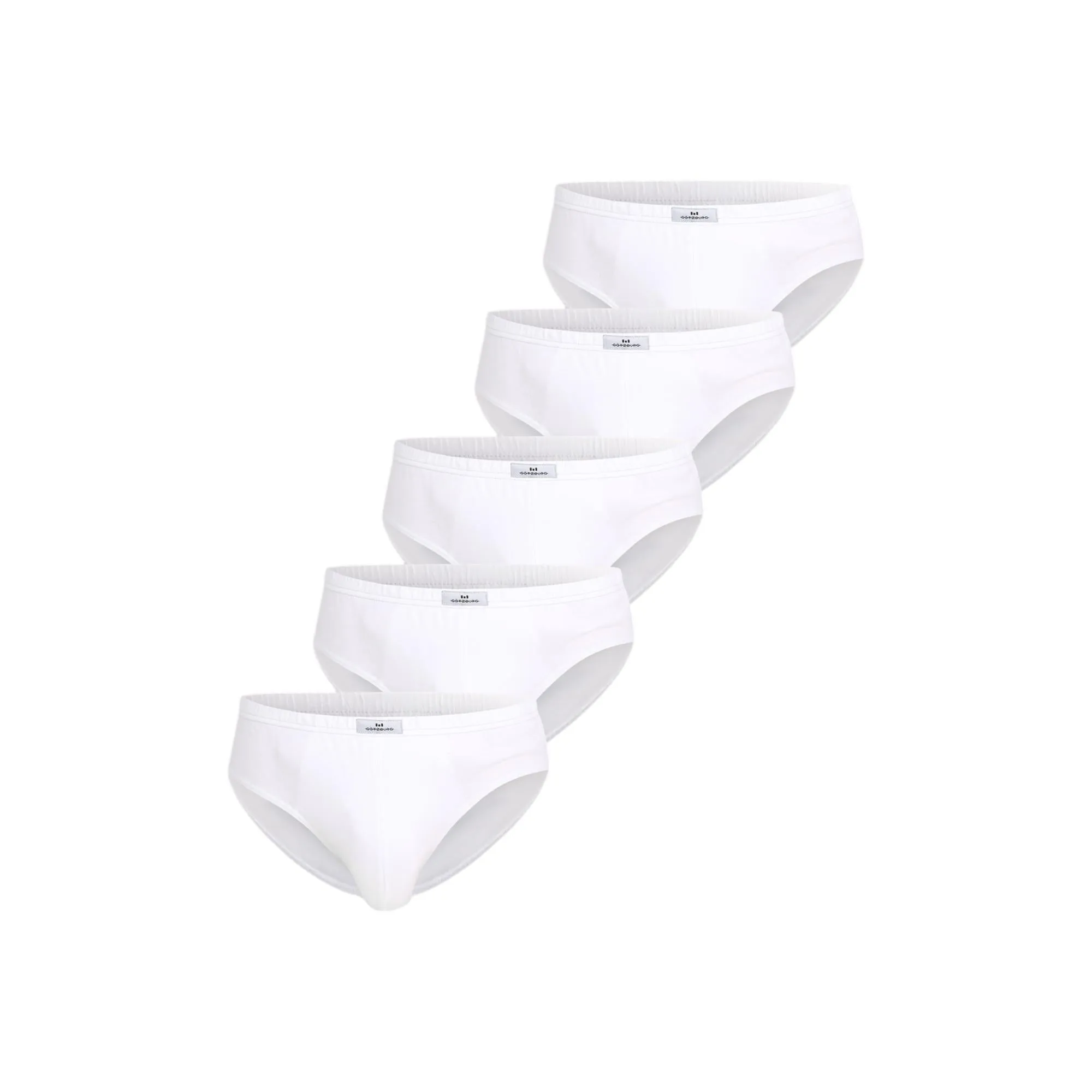 Götzburg Sport Briefs 5 Pack - White