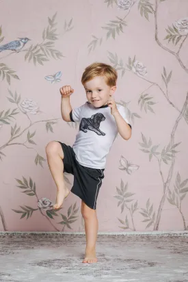 IVAN - CHILDREN'S PYJAMA SET WITH DOG PRINT