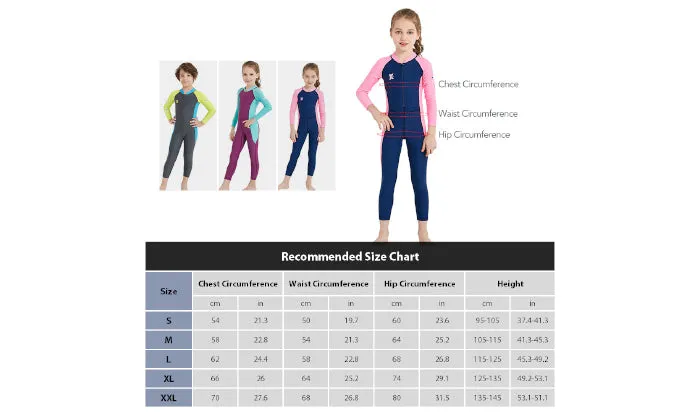 Kids Full Body Swimsuit