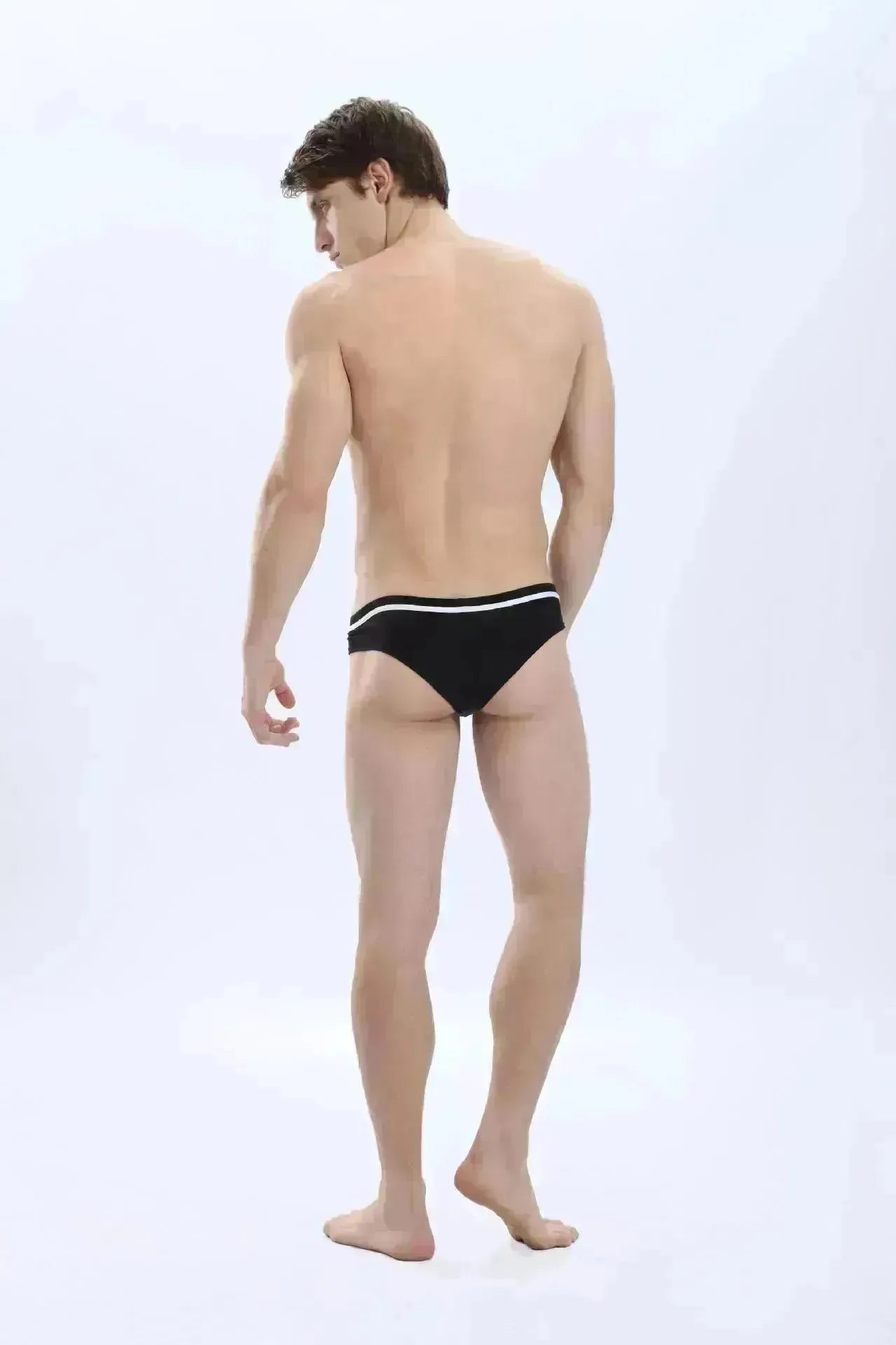 Men's Underwear Pure Cotton Low Waist Fashion Brief trunks panties