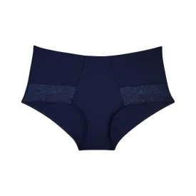 Nightingale Lace Full Brief - Navy