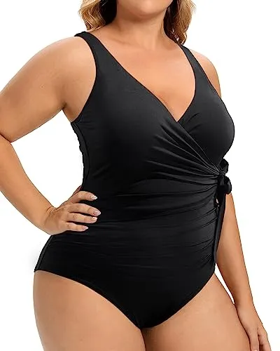 One Piece Plus Size Tummy Contral Swimsuits