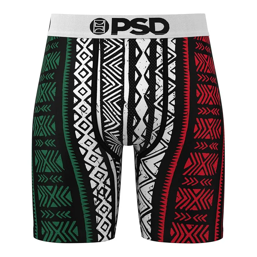 PSD Men's Multicolor Paisley Maze Boxer Briefs Medium Underwear - 324180080-MUL-M
