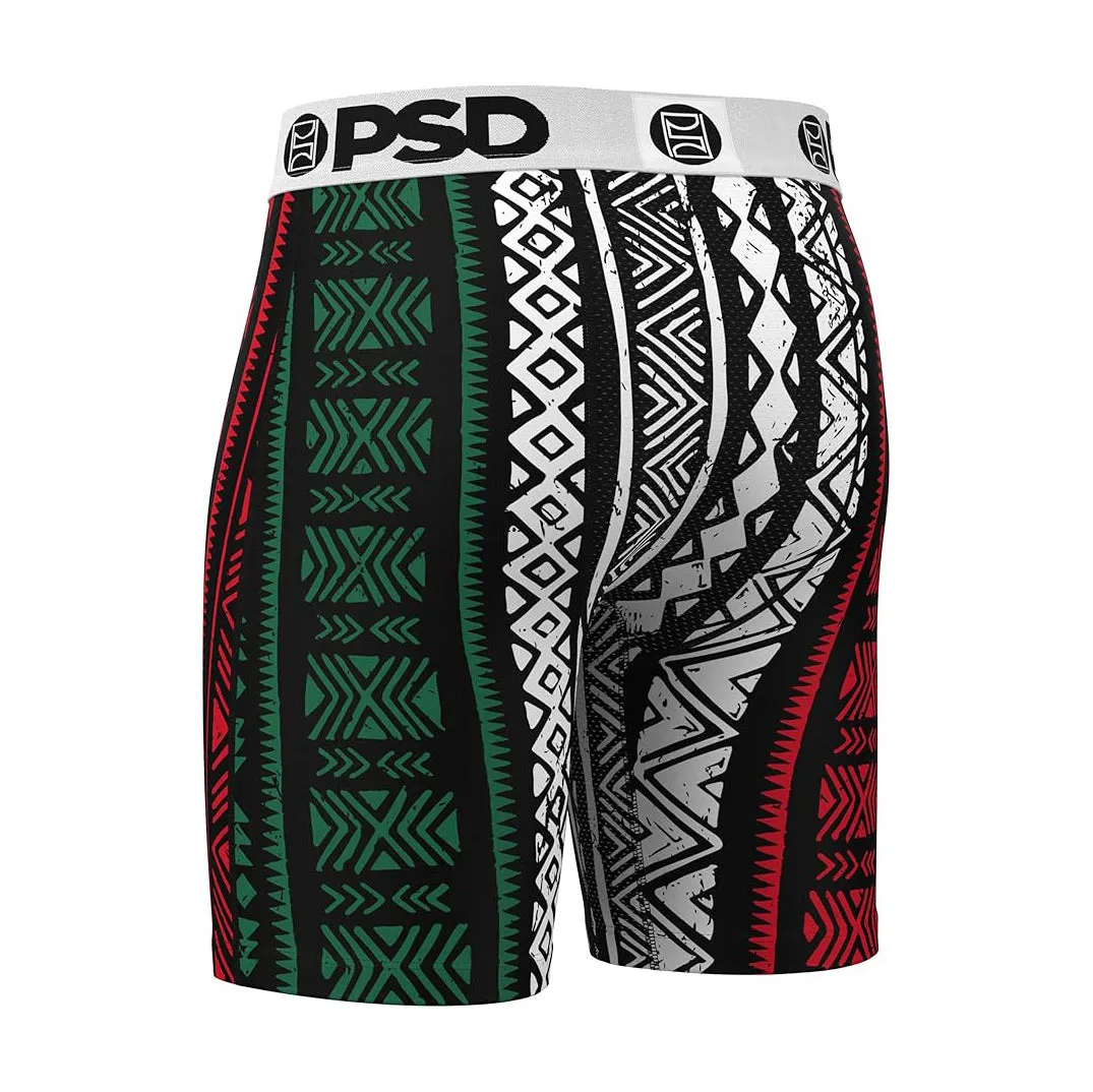 PSD Men's Multicolor Paisley Maze Boxer Briefs Medium Underwear - 324180080-MUL-M
