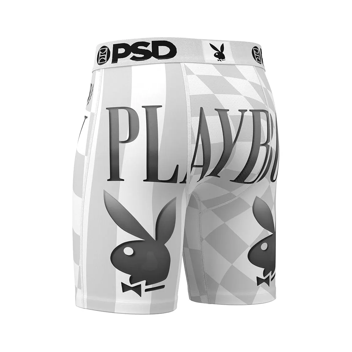 PSD Men's Multicolor Playboy Champ Boxer Briefs Extra Large Underwear - 324180008-MUL-XL