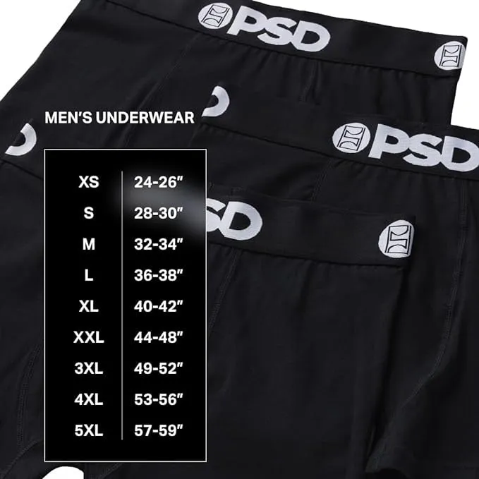 PSD Men's Multicolor Playboy Champ Boxer Briefs Extra Large Underwear - 324180008-MUL-XL