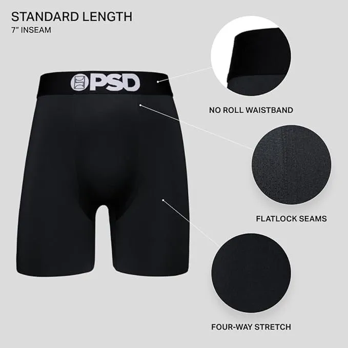 PSD Men's Multicolor Playboy Champ Boxer Briefs Extra Large Underwear - 324180008-MUL-XL