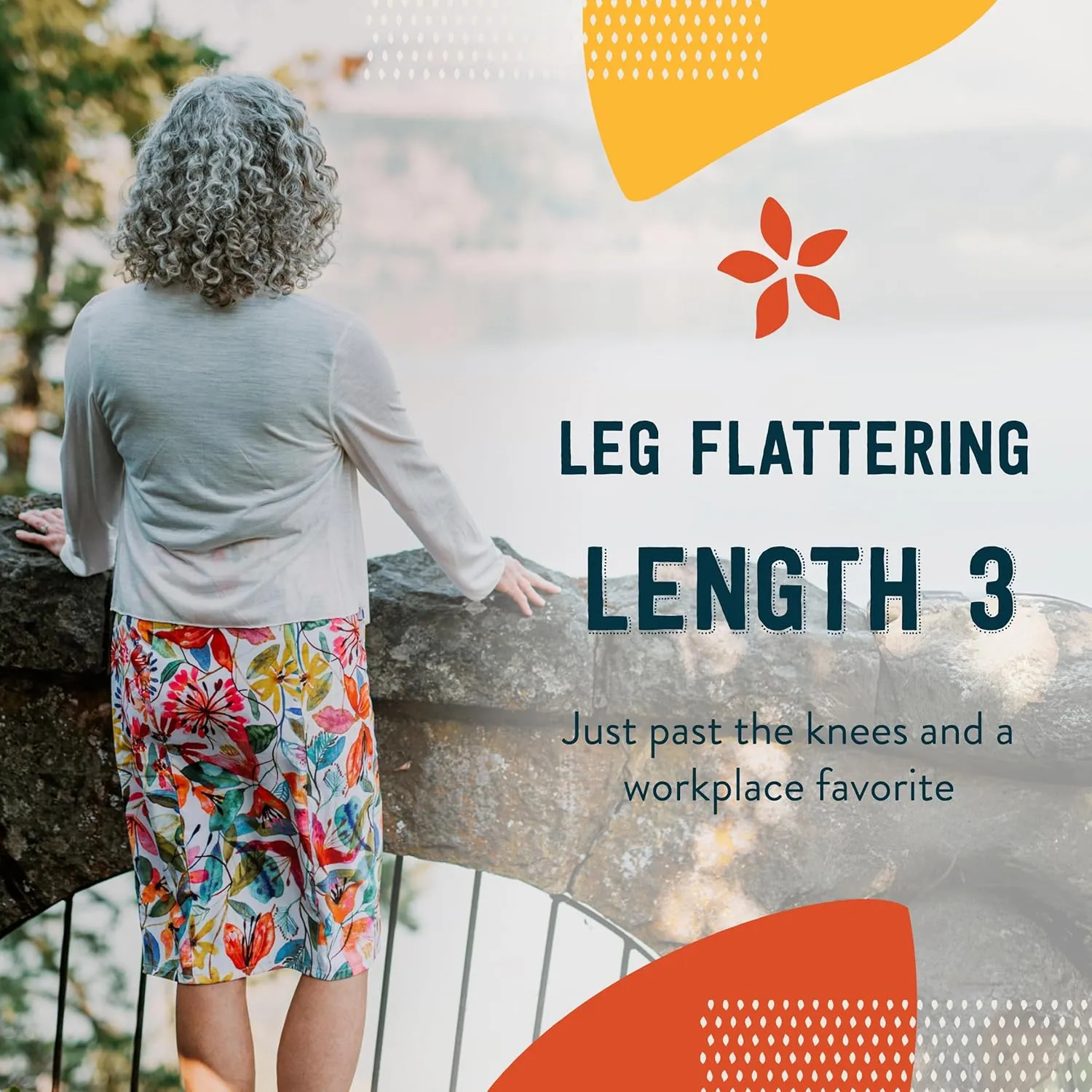 RipSkirt Hawaii Length 3 - Wrap Skirt for Women - Quick Dry Swim Cover-Up for Beach, Travel with Pocket