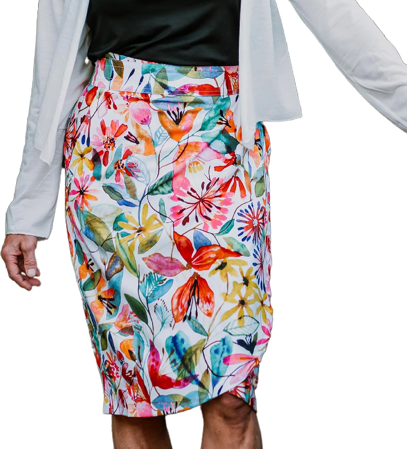 RipSkirt Hawaii Length 3 - Wrap Skirt for Women - Quick Dry Swim Cover-Up for Beach, Travel with Pocket
