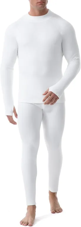 Runhit Mens Thermal Underwear SetFleece Lined Long Johns for Men Thermal Shirts and Pants Base Layer Cold Weather Thermals