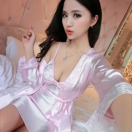 Sexy Silk Romantic Night gown