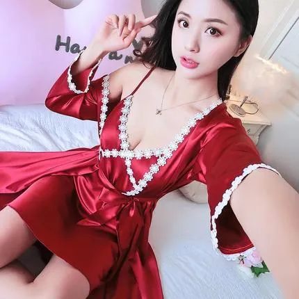 Sexy Silk Romantic Night gown