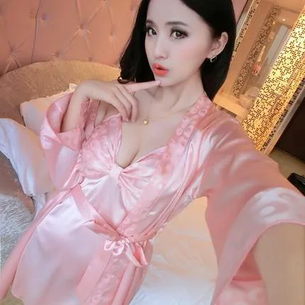 Sexy Silk Romantic Night gown