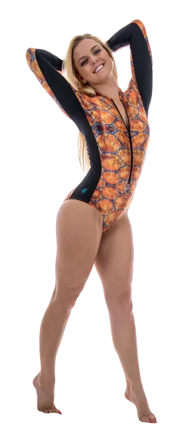 SlipIns Sun Protective Swimsuit Sea Turtle