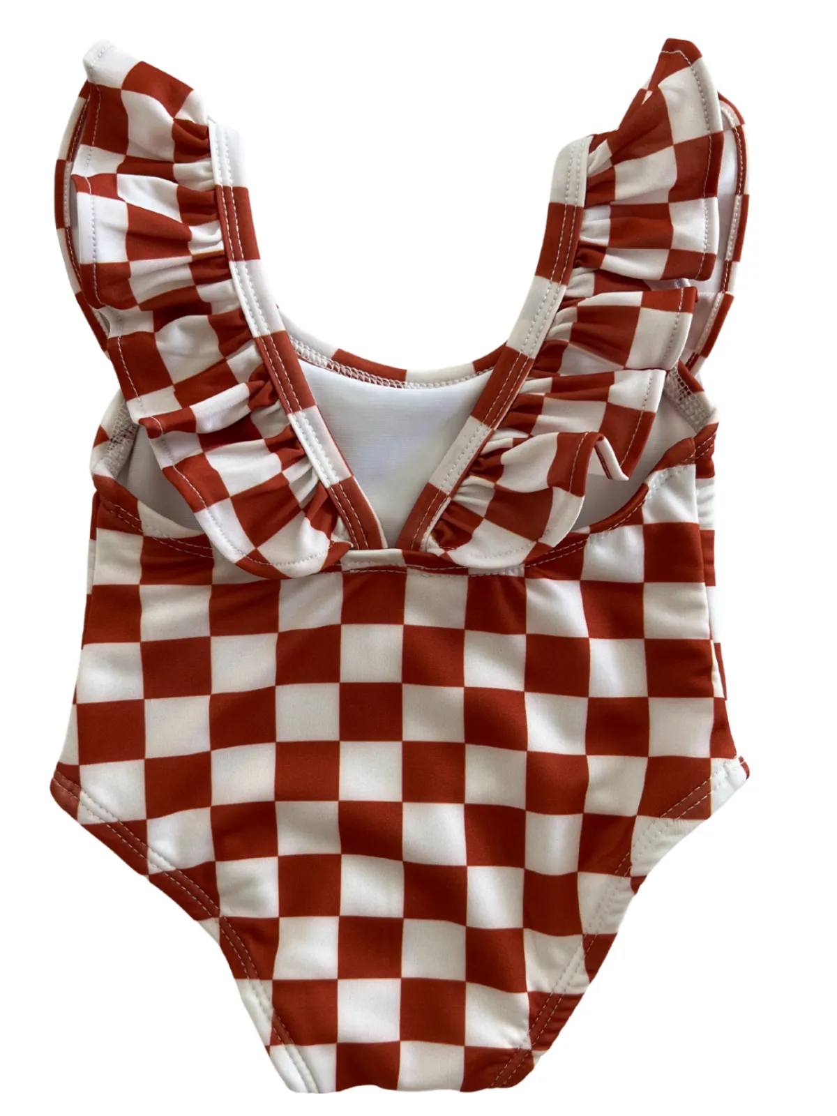Stracciatella Checkerboard / Isla Swimsuit / UPF 50 