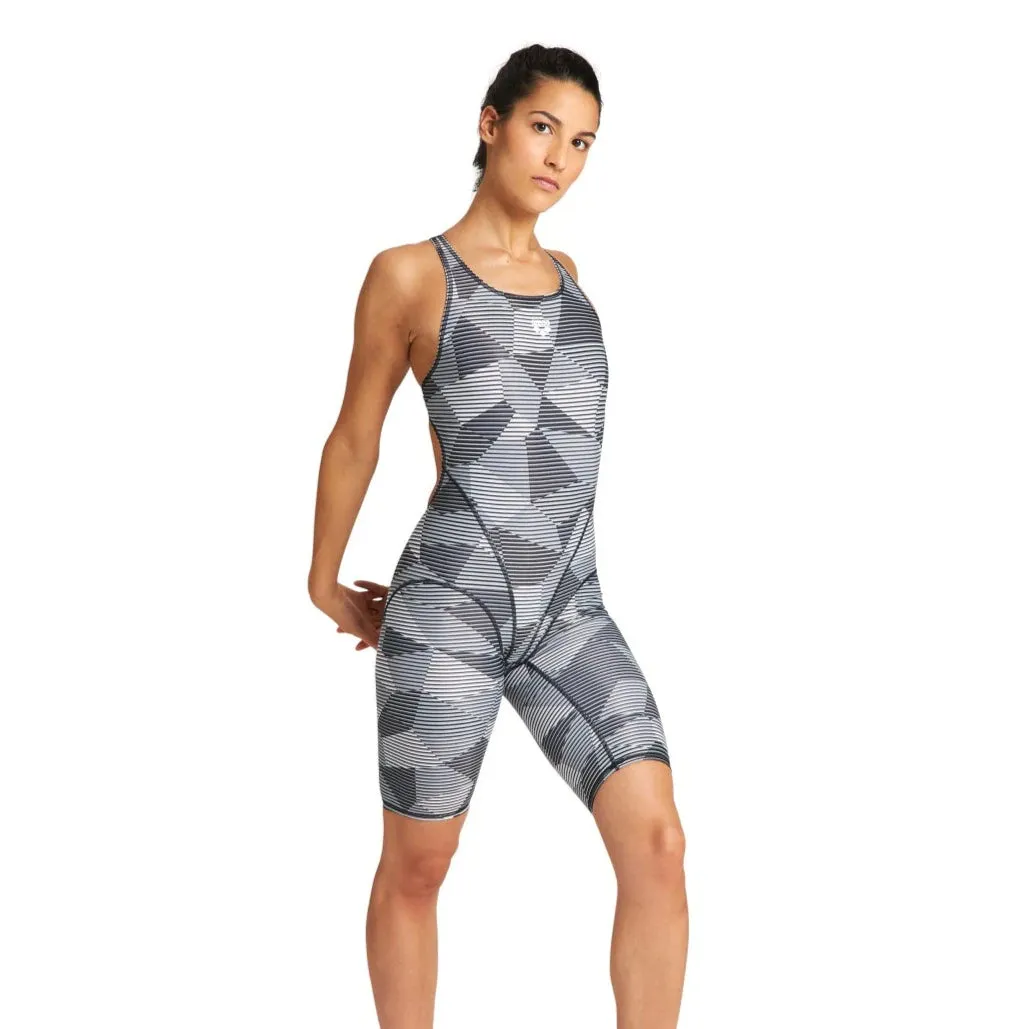 Striped Geo Full Body Swimwear