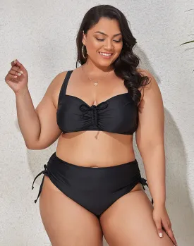 Summervivi-Colorful Print Plus Size Bikini