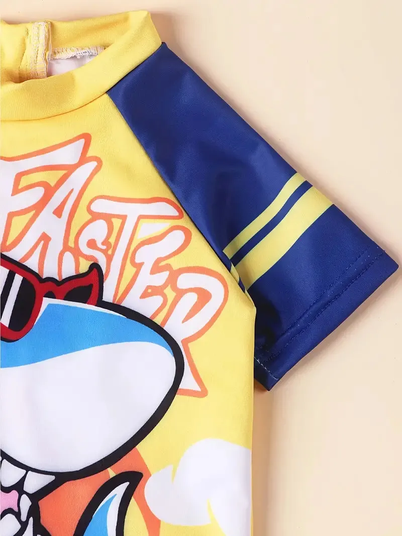 Surfaster Shark Shortie Boys Swimsuit