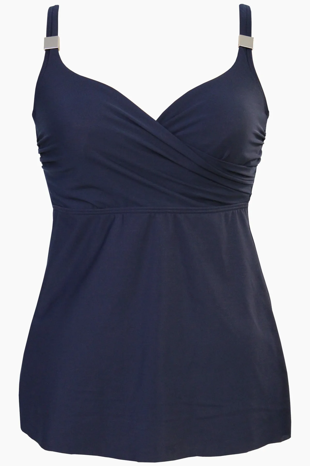 Surplice Underwire Tankini Top D-DDD Cups