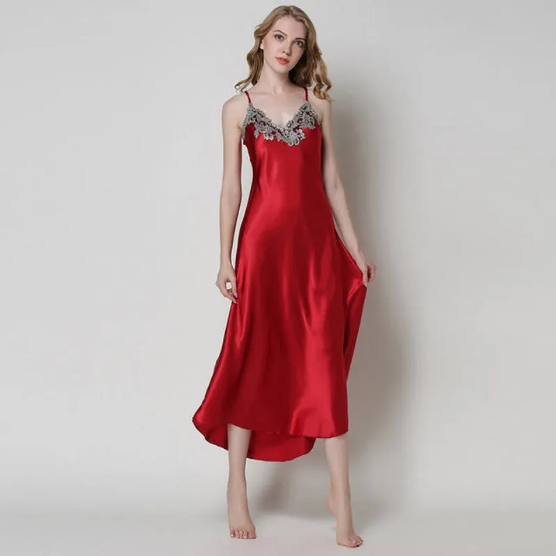 The Women's Satin Lace Pajama