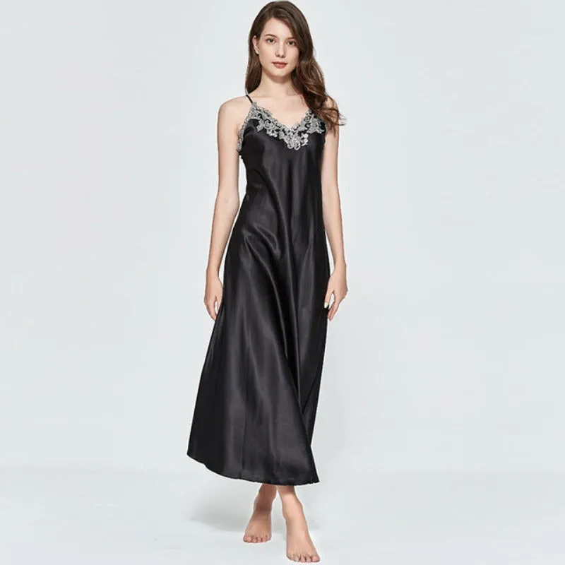 The Women's Satin Lace Pajama