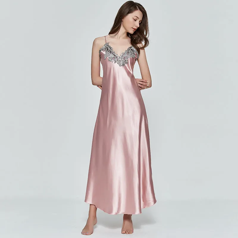 The Women's Satin Lace Pajama