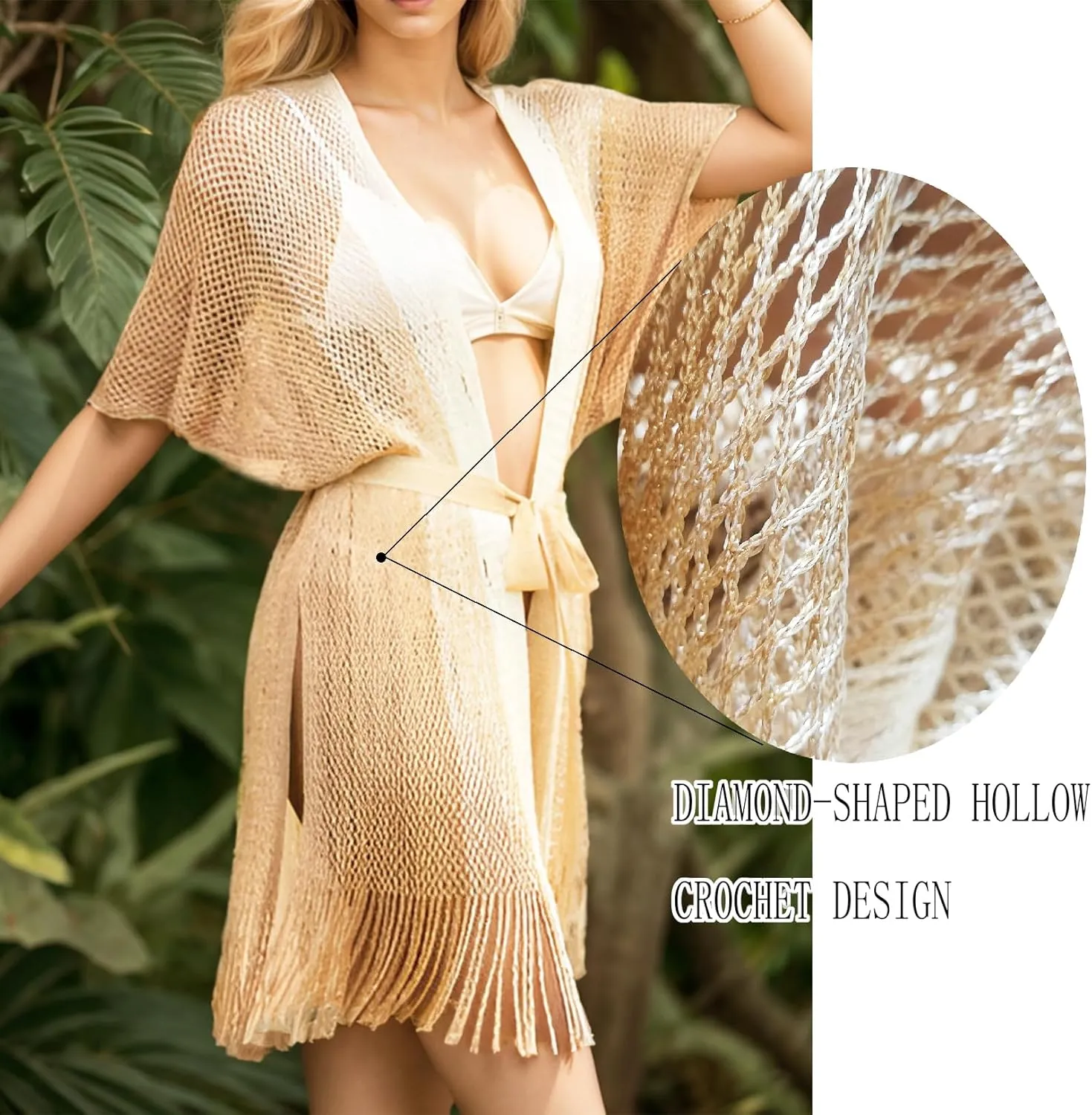 Women Summer Bathing Suit Swimwear Beach Coverup Swim Bikini Swimsuit Cover Up 2025 Beach Dress Vacation Outfits