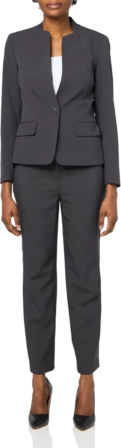 Women's One Button Blazer & Pull-on Pant