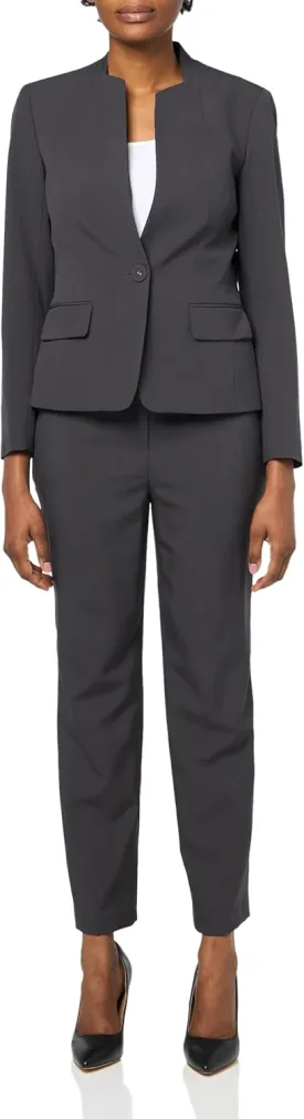 Women's One Button Blazer & Pull-on Pant