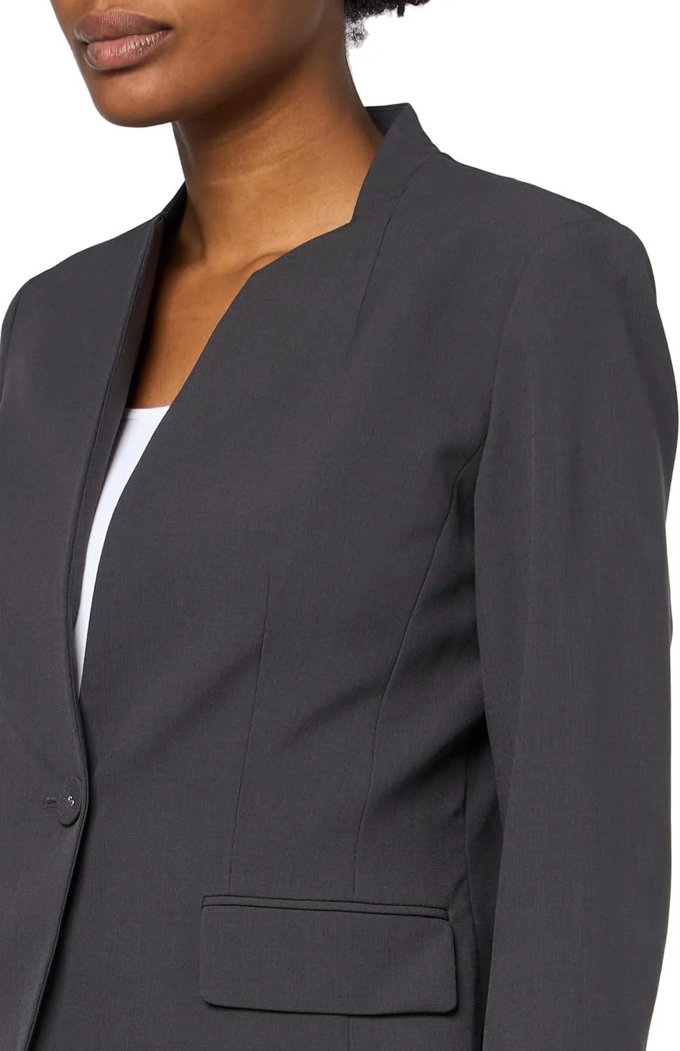 Women's One Button Blazer & Pull-on Pant