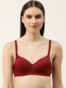 Women's Solid Lightly Padded T-Shirt Bra | BRA-9007-1 |