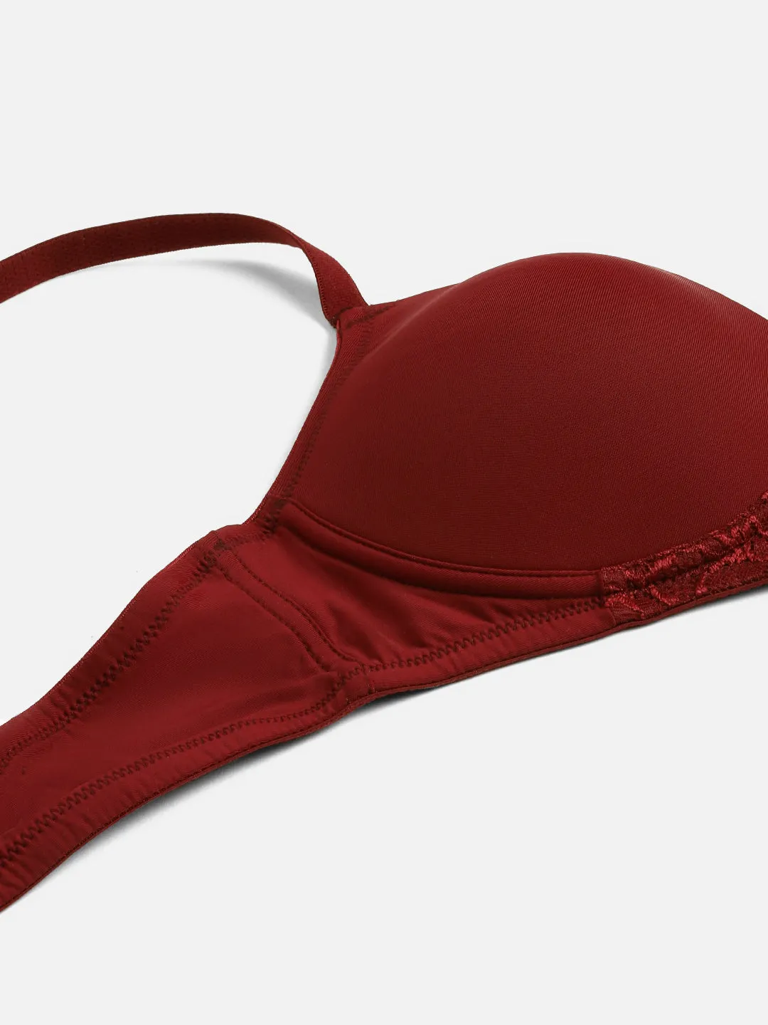 Women's Solid Lightly Padded T-Shirt Bra | BRA-9007-1 |