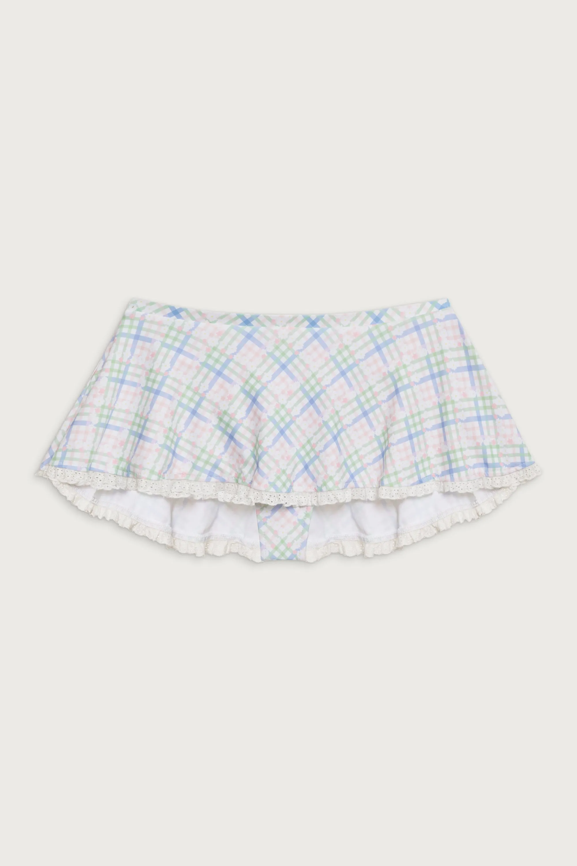 x DJERF AVENUE Izabella Swim Skirt - Cottage Meadow